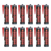 Everbuild Gun A Nail High Strength Building Adhesive White 295 ml - Pack of 12