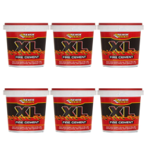 Everbuild XL Fire Cement Buff 1 kg - Pack of 6
