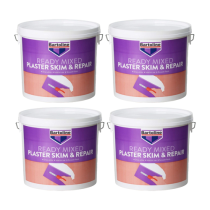 Bartoline Ready Mixed Plaster Skim & Repair 2.5L - Pack of 4