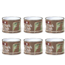 151 Coatings High Gloss Dark Oak Wood Varnish Tin 180ML - Pack of 6