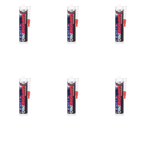 Bond It Gripbond Pro White Hybrid Adhesive Sealant 310ml - Pack of 6