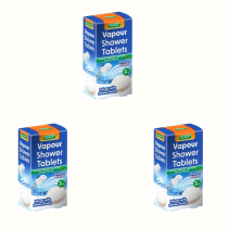 Nuage Menthol & Eucalyptus Vapour Shower Tablets 30g 3 Pack - Pack of 3