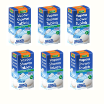 Nuage Menthol & Eucalyptus Vapour Shower Tablets 30g 3 Pack - Pack of 6
