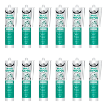 Bond It Multi-Mate Multipurpose Sealant White EU3 - Pack of 12