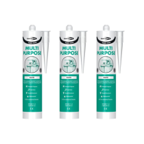 Bond It Multi-Mate Multipurpose Sealant White EU3 - Pack of 3