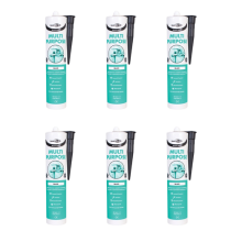 Bond It Multi-Mate Black Multipurpose Sealant EU3 - Pack of 6