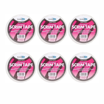 Bond It Tigris Tapes Self Adhesive Scrim Tape 48mm x 90m - Pack of 6