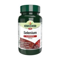 Natures Aid Selenium 200 µg with Vitamins A, C & E 90 Tablets