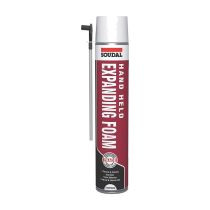Soudal Handheld Expanding Gap Filler Foam Champagne Spray 750ML