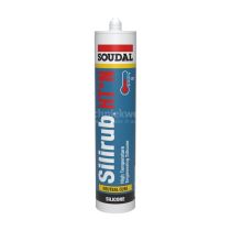 Soudal Silirub Ht-N Black 300ml 