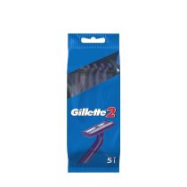 Gillette 2 Disposable Razor For Men 5 Units