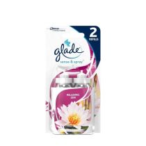 Glade Sense & Spray Twin Pack Refills Air Freshener Relaxing Zen 18ml