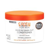 Cantu For Men Leave-In Rinse Out Conditioner Hair & Beard 368gm