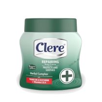 Clere Repairing Body Cream with Herbal Camphor 500ml