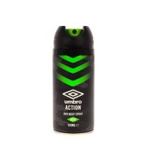 Umbro Action Body Spray Green 150ml