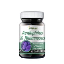 Lifeplan Acidophilus and Rhamnosus Vegicap 50 Capsules