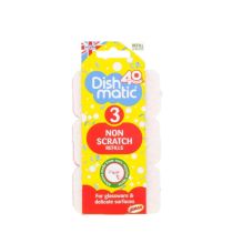 Dishmatic Non Scratch Refills 3 PK