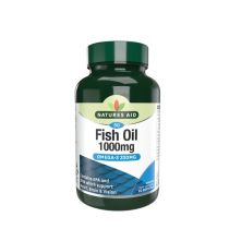 Natures Aid Fish Oil 1000mg Omega-3 330mg 90 Softgels