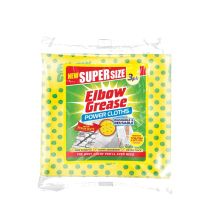 Elbow Grease Super Size Power Cloths with Scrub Dots pack of 3
