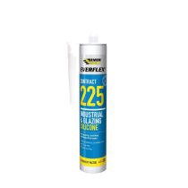 Everbuild 225 Contract Industrial Glazing Silicone Sealant 295ML