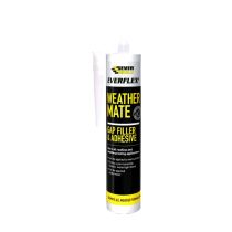 Everbuild Everflex Weather Mate White Gap Filler & Adhesive Sealant 295ml  489692