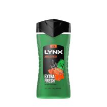Lynx 3-in-1 Body, Face & Hair Wash Jungle Fresh Shower Gel 225ml