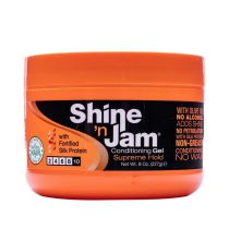 Shine n' Jam Conditioning Gel Supreme Hold with Silk Protein 8 oz