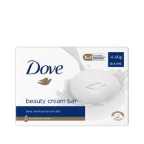 Dove Beauty Cream Bar Soap For Soft Skin 4x90g