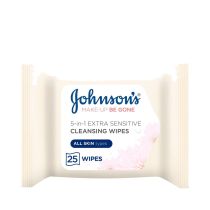 Johnsons Makeup Be Gone Extra Sensitive Wipes - 25 Wipes