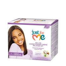 Just For Me No-Lye Conditioning Creme Relaxer Kit Regular