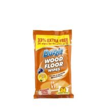 Duzzit Wood Floor Wipes Fresh Lemon 24 Wipes