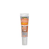 Everbuild General Purpose Silicone Sealant Clear 80ml