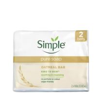 Simple kind to Skin Oatmeal Soap Bar 2 x 100G