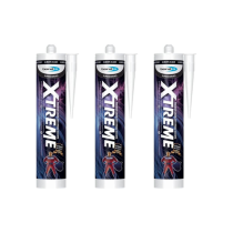 Bond It Xtreme Anti Mould Premium Grade Silicone 310ml - Pack of 3