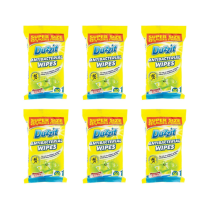 Duzzit Antibacterial Wipes - 50 Wipes - Pack of 6