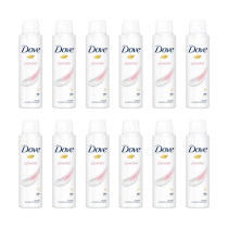 DOVE ANTIPERSPIRANT DEODORANT POWDER WOMEN 150ML - Pack of 12