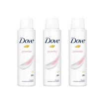 DOVE ANTIPERSPIRANT DEODORANT POWDER WOMEN 150ML - Pack of 3