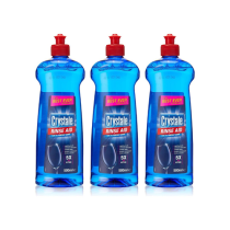 Crystale Total Action Dishwasher Rinse Aid 500 ML - Pack of 3