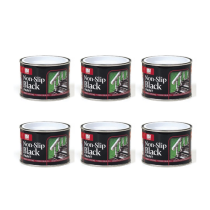 151 Coatings Non-Slip Black Paint Tin 180ML - Pack of 6