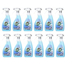 Cif Professional Window & Multi-Surface Cleaner Spray 750ml - Pack of 12