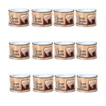151 Coatings Clear High Gloss Wood Varnish Tin 180ML - Pack of 12
