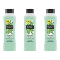 Alberto Balsam Tea Tree Tingle Conditioner 350ml - Pack of 3