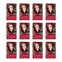 Revlon Colorsilk Hair Dye Permanent Dark Soft Brown 33 - Pack of 12