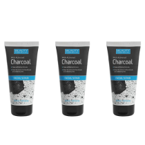 Beauty Formulas With Activated Charcoal Facial Scrub 150ml - Pack of 3