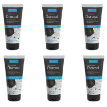 Beauty Formulas With Activated Charcoal Facial Scrub 150ml - Pack of 6
