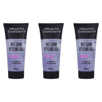 Alberto Balsam Wet Look Styling Gel 200 ml - Pack of 3