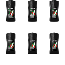 Lynx Africa Shower Gel 250ml - Pack of 6