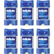 Gillette Antiperspirant Gel Arctic Ice Stick Deodorant 70ML - Pack of 6
