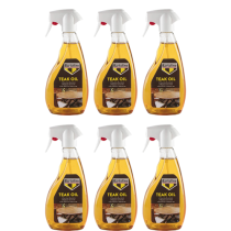 Bartoline Teak Oil Spray Wood Protector 500ml