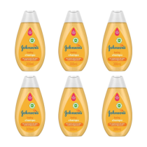 Johnson's No Tears Baby Shampoo For Kids 300ml bottle on a bathroom shelf
